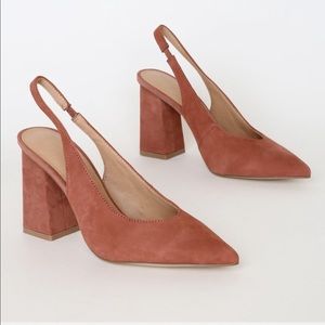 CHINESE LAUNDRY RHUBARB SLING TOE PUMPS